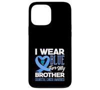 We Wear Blue For My Brother Colorectal Cancer Support Tee Case for iPhone 13 Pro Max