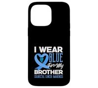 We Wear Blue For My Brother Colorectal Cancer Support Tee Case for iPhone 14 Pro Max