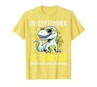 We Wear Gold Childhood Cancer Awareness Ribbon T-Shirt