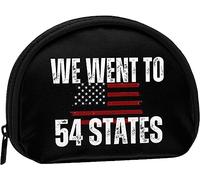 We Went to 54 Sates Women and Girls Cute Fashion Coin Purse Wallet Bag Change Pouch Key Holder
