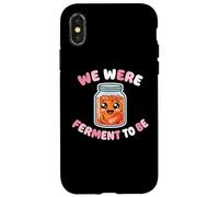 We Were Ferment To Be Kombucha Kimchi Brewer Kit Case for iPhone X/XS