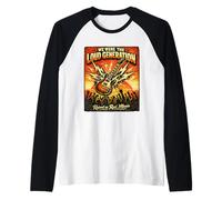 We were The Loud Generation Rock Music Vintage Rock Concert Raglan Baseball Tee