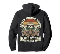 We Will Get There, When We Get There: Sloth Hiking Team Pullover Hoodie