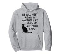 We Will Meet Again In Another Life When We Are Both Cats Pullover Hoodie