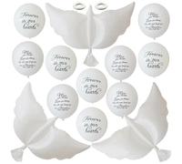 We Will Miss You Balloons, We Will Never Forget You, Love You Always, Miss You Forever Memorial Balloons, Farewell Decorations, 18 Piece Set.