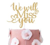 We Will Miss You Cake Topper, Who Said You Could Leave, Happy Retirement, Funny Graduation Retirement Goodbye Farewell Going Away Party Decorations