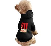 We Will Never Forget 911 Dog Shirts Hoodie Pet Costume Clothes for Small Puppy Cat Holiday Party