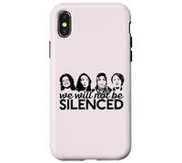 WE WILL NOT BE SILENCED The Squad Rashida AOC Omar Meme Case for iPhone X/XS