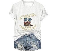 We Will Put A Boot in Your Ass Fourth of July Shirt for Women (White XXXL)