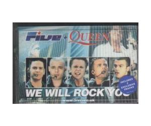We Will Rock You Cassette Tape European RCA 2000
