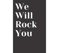 We Will Rock You Kids notebookt, Unisex Youth Short Sleeve notebook, Rock Anthem Childrens notebook, Queen notebook Kids, Rocker Kid notebook, Kids Tee: Notebook