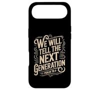 We Will Tell The Next Generation Psalm 78 Case for iPhone Air
