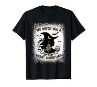 We Witch You A Merry Christmas Pajama Xmas Funny Holiday T-Shirt