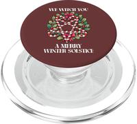 We Witch You A Merry Winter Solstice Pagan Wiccan PopSockets PopGrip for MagSafe