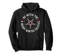 We Witch You A Merry Winter Solstice Yule Pagan Pullover Hoodie