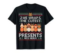 We Wrap The Best Presents NICU Nurse Ugly Sweater Christmas T-Shirt