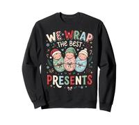 We Wrap The Best Presents Nurse Appreciation Newborn Baby Sweatshirt