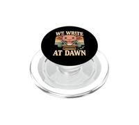 We Write At Dawn Axolotl Morning Writing Ritual PopSockets PopGrip for MagSafe