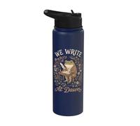We Write At Dawn Stainless Steel Insulated Water Bottle