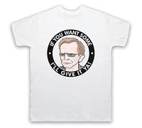 Wealdstone Raider You Want Some I'll Give It Ya Mens T-Shirt, White, Large