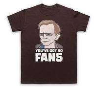 Wealdstone Raider You've Got No Fans Mens T-Shirt, Brown, 2XL