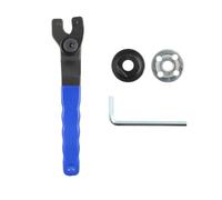 Wealsun Universal Angle Grinder Spanner (Blue) | 8-48mm Adjustable Pin Spanner, Y Type Grinder Wrench for 4 ", 5", 6 ", 7", 9" Angle Grinders Machine
