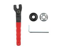 Wealsun Universal Angle Grinder Spanner (Red) | 8-48mm Adjustable Pin Spanner, Y Type Grinder Wrench for 4 ", 5", 6 ", 7", 9" Angle Grinders Machine