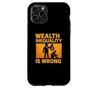 Wealth Inequality is Wrong Yellow Graphic Case for iPhone 11 Pro