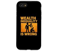 Wealth Inequality is Wrong Yellow Graphic Case for iPhone SE (2020) / 7/8
