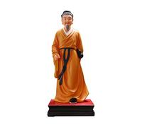 Wealth Prosperity Statue Chinese Feng Shui Buddha Statue Desk Furnishing Articles/Fortune Protection Statue Collection Good Lucky Gifts (Yellow 19 Inches) Feng Shui Statues