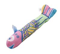 WEALTHKING Interactive Fish Plush Toy Collection - Adorable Ocean Theme Stuffed Animals with Playful Design, Premium Cotton Material, Soft Cuddly Texture for Kids, Baby Room Decoration (Pink)