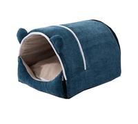 WEALTHKING Premium Chenille Pet House Dog Cat Cave Bed with Removable Cushion, 2-Way Convertible Enclosed Design, Cozy Plush Interior, Non-Slip Base, Machine Washable (XL)