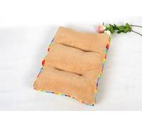 WEALTHKING Premium Large Dog Bed Mat Cushion with Plush Sherpa Fleece Interior & Rainbow Stripe Pattern Border, Luxurious Pet Mattress for Large Dogs, Enhanced Support Padding