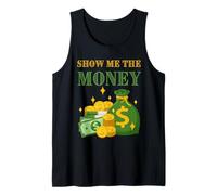 Wealthy Accountant Currency Dollar Show Me The Money Saying Tank Top