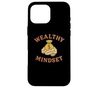 Wealthy Mindset Brain Money Bag Case for iPhone 16 Pro Max