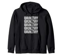 Wealthy Zip Hoodie