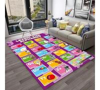 WealthyNest Baby Play Mat, Kids Rug Playmat, Baby Play Mat for Floor, ABC Rug for Kids, Educational Crawling Mat, for Nursery Bedroom Playroom (S,50 * 80cm)