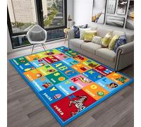 WealthyNest Baby Play Mat, Kids Rug Playmat, Baby Play Mat for Floor, ABC Rug for Kids, Educational Crawling Mat, for Nursery Bedroom Playroom (I,60 * 90cm)
