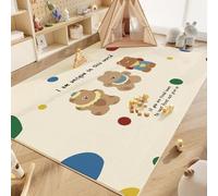 WealthyNest Cartoon Pet Carpet 3D Dog Animal Rug Cute Cat Area Rug Non-slip Wipeable No-Wash Suitable for Living Room, Bedroom, Children's Room Crawling Carpets (B,120 * 160cm)