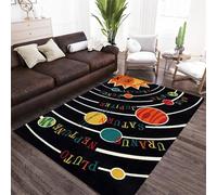 WealthyNest Kids Playroom Rug, Baby Crawling Mat for Learning ABC, Numbers, Letters, Non-slip Educational Rugs, Suitable for Classroom, Nursery and Kids Room Decoration (S,120 * 160cm)