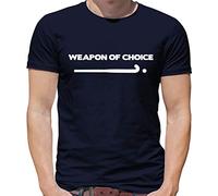 Weapon of Choice Field Hockey - Mens T-Shirt - Navy - Small