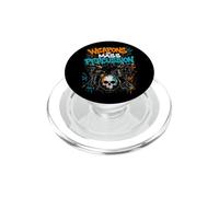 Weapons of Mass Percussion Drummer Drum Set Skull Graffiti PopSockets PopGrip for MagSafe