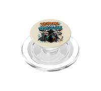 Weapons of Mass Percussion Graffiti Drummer Drum Set Art PopSockets PopGrip for MagSafe