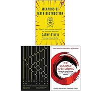 Weapons of Math Destruction, Algorithms to Live By, The Courage To Be Disliked 3 Books Collection Set