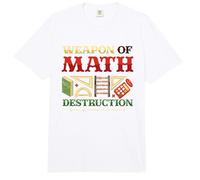 Weapons of Math Destruction Math Student Math Teacher Comfort Colors Adult Heavyweight T-Shirt