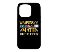 Weapons Of Math Destruction Mathematics Lover Math Case for iPhone 15 Pro