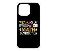 Weapons Of Math Destruction Mathematics Lover Math Case for iPhone 15 Pro Max