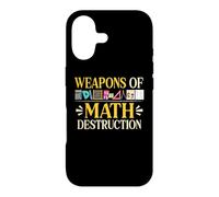 Weapons Of Math Destruction Mathematics Lover Math Case for iPhone 17