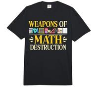 Weapons of Math Destruction Mathematics Lover Math Comfort Colors Adult Heavyweight T-Shirt