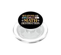 Weapons Of Math Destruction Mathematics Lover Math PopSockets PopGrip for MagSafe